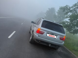 2001 BMW X5 3.0i I (E53), серебристый, 700000 рублей, вид 4