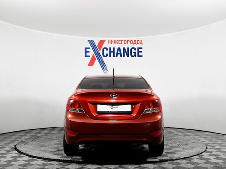 2014 Hyundai Solaris I, красный, 714000 рублей, вид 5