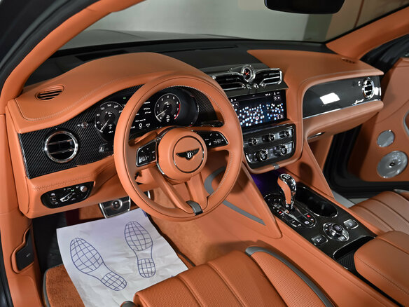2021 Bentley Bentayga Speed I Рестайлинг, серый - вид 25