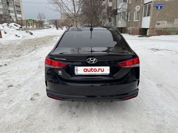 2020 Hyundai Solaris II Рестайлинг, чёрный, 2000000 рублей - вид 5