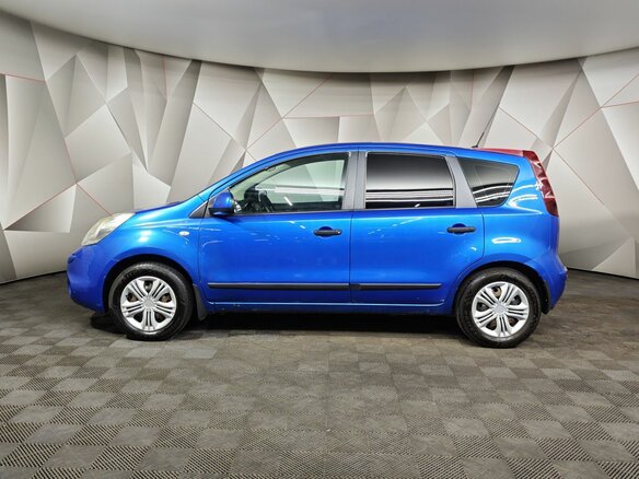 2010 Nissan Note I Рестайлинг, синий - вид 4