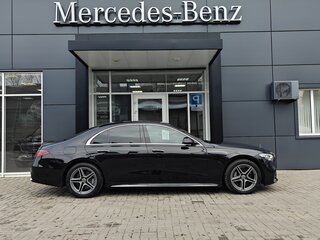 2022 Mercedes-Benz S-Класс 400 d 4MATIC VII (W223), чёрный, 9490000 рублей, вид 4