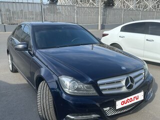 2013 Mercedes-Benz C-Класс 180 III (W204) Рестайлинг, синий, 1400000 рублей, вид 2