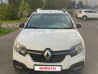 2019 Renault Sandero Stepway II Рестайлинг, белый, 1300000 рублей, вид 1