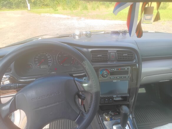 2003 Subaru Outback II, зелёный, 375000 рублей - вид 29