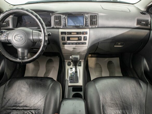 2006 Toyota Corolla IX (E120, E130) Рестайлинг, чёрный, 759000 рублей - вид 8