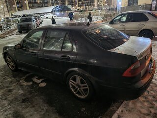 2004 Saab 9-5 I Рестайлинг, чёрный, 350000 рублей, вид 4