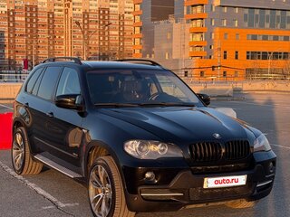 2008 BMW X5 30i II (E70), чёрный, 1400000 рублей, вид 4