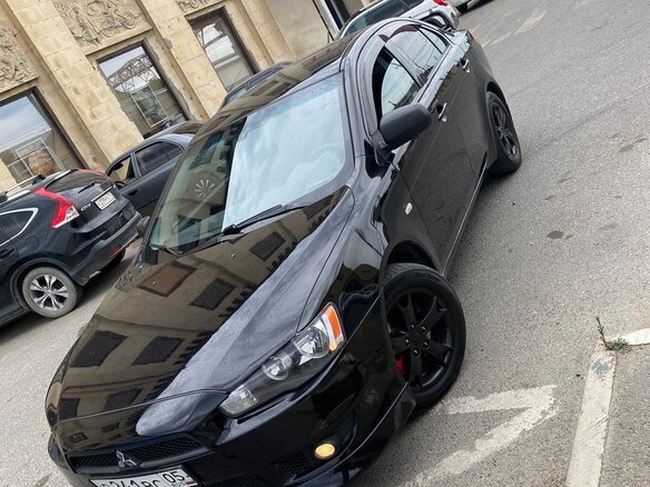 2008 Mitsubishi Lancer X, чёрный, 777777 рублей - вид 15
