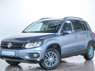 2011 Volkswagen Tiguan I Рестайлинг, синий, 1339000 рублей, вид 4