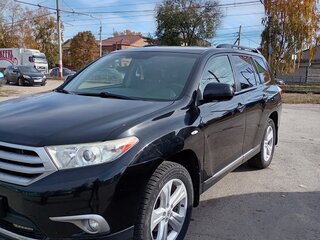 2013 Toyota Highlander II (XU40) Рестайлинг, чёрный, 2150000 рублей, вид 2