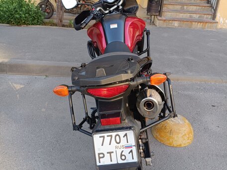 2015 Suzuki V-Strom DL 650, красный, 450000 рублей, вид 4