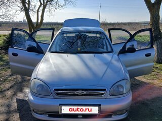 2006 Chevrolet Lanos I, серебристый, 280000 рублей, вид 2