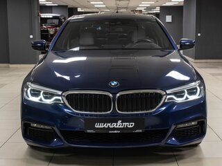 2019 BMW 5 серии 530i xDrive VII (G30/G31/G38), синий, 2770000 рублей, вид 3