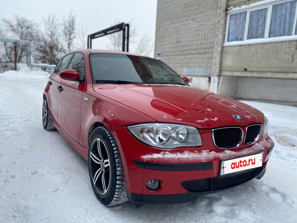 2006 BMW 1 серии 116i I (E81/E82/E87/E88), красный, 600000 рублей - вид 8