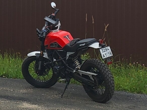 2025 Fuego Scrambler 250, красный, 175000 рублей - вид 4