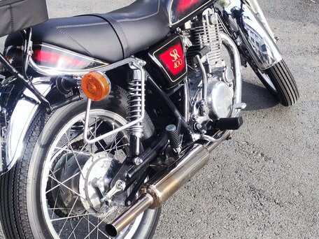 1994 Yamaha SR400, красный, 300000 рублей, вид 3
