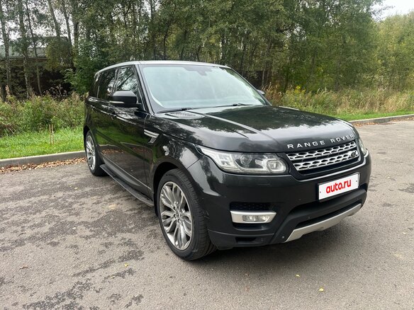 2013 Land Rover Range Rover Sport II, чёрный - вид 2