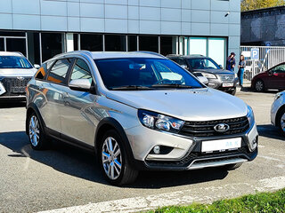 2019 Lada (ВАЗ) Vesta SW Cross I, бежевый, 1009672 рублей, вид 2
