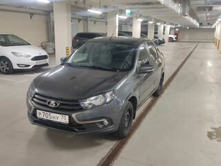 2019 Lada (ВАЗ) Granta I Рестайлинг, серебристый, 520000 рублей, вид 3