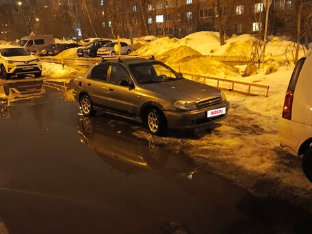 2008 Chevrolet Lanos I, зелёный, 149500 рублей, вид 1