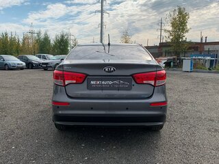 2016 Kia Rio III Рестайлинг, серый, 999400 рублей, вид 4