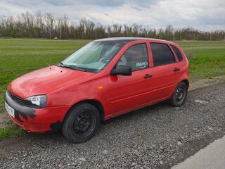 2007 Lada (ВАЗ) Kalina I, красный, 200000 рублей, вид 4