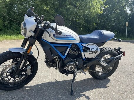 2019 Ducati Scrambler 800, серебристый, 750000 рублей, вид 3