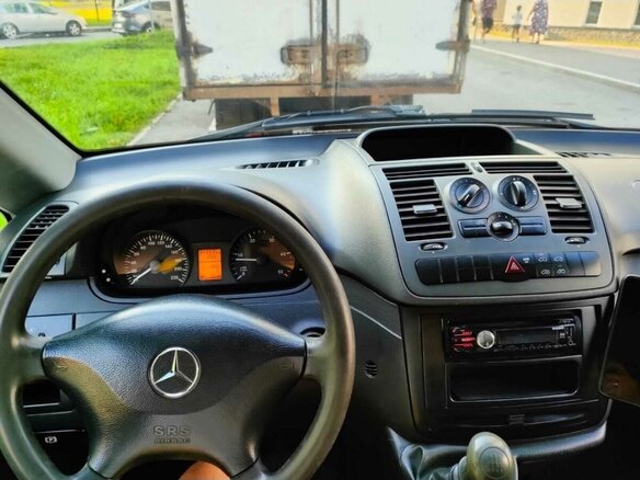 2012 Mercedes-Benz Vito, синий, 1600000 рублей - вид 10