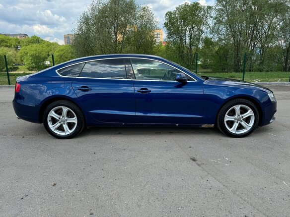 2013 Audi A5 I (8T) Рестайлинг, синий, 1600000 рублей - вид 6