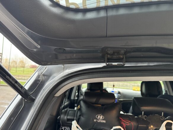 2011 Hyundai Santa Fe II Рестайлинг, серый - вид 15