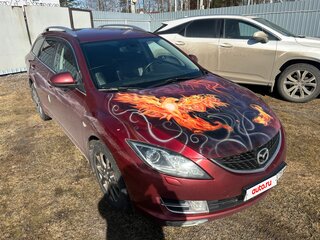 2008 Mazda 6 II (GH), красный, 850000 рублей, вид 3