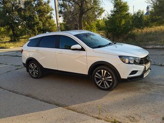 2018 Lada (ВАЗ) Vesta SW Cross I, белый, 1150000 рублей, вид 4