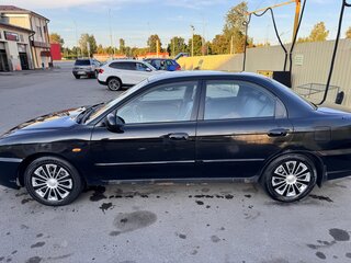 2007 Kia Spectra I Рестайлинг 2, чёрный, 250000 рублей, вид 4