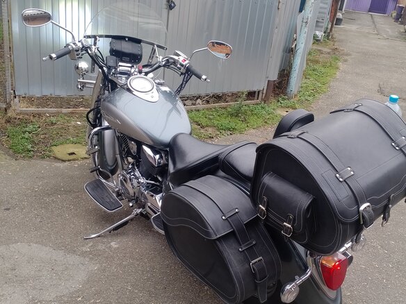 2008 Yamaha XVS1100, серый, 780000 рублей - вид 13