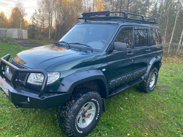 2010 УАЗ Патриот 31631 I, зелёный, 1150000 рублей