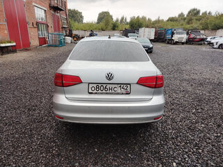 2014 Volkswagen Jetta VI Рестайлинг, серебристый, 890000 рублей, вид 5