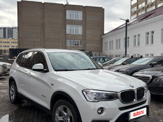 2015 BMW X3 20d xDrive II (F25) Рестайлинг, белый, 2675000 рублей, вид 3