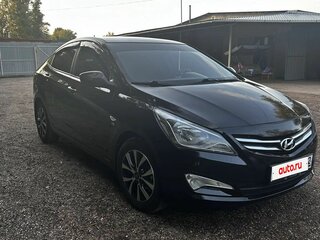 2016 Hyundai Solaris I Рестайлинг, чёрный, 900000 рублей, вид 1