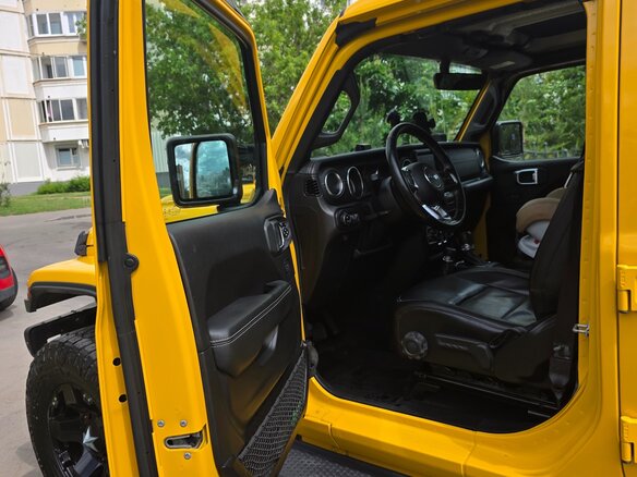 2019 Jeep Wrangler IV (JL), жёлтый, 5500000 рублей - вид 11