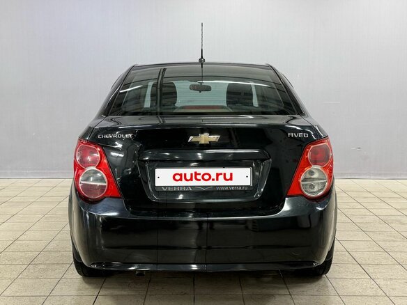 2012 Chevrolet Aveo II, чёрный, 470000 рублей - вид 5