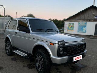 2017 Lada (ВАЗ) 2121 (4x4) Urban I Рестайлинг, серебристый, 670000 рублей, вид 2