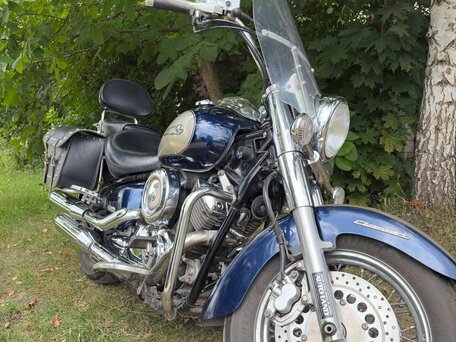 2007 Yamaha XVS1100, синий, 550000 рублей, вид 4