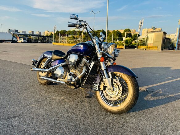 2002 Honda VTX 1800, синий, 635000 рублей - вид 12
