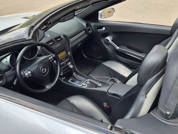 2006 Mercedes-Benz SLK-Класс 200 II (R171), серебристый, 1099000 рублей - вид 9