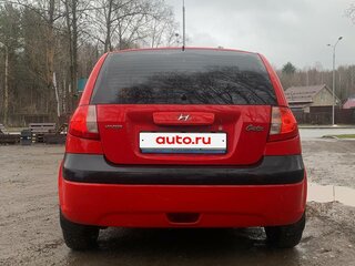 2006 Hyundai Getz I Рестайлинг, красный, 330000 рублей, вид 3