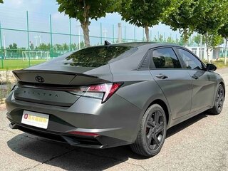 2023 Hyundai Elantra VII (CN7), чёрный, 1540000 рублей, вид 4