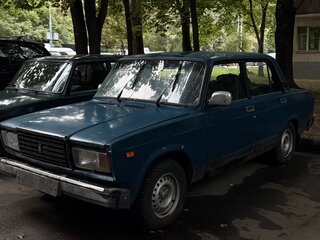 2004 Lada (ВАЗ) 2107, синий, 80000 рублей, вид 2