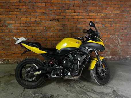 2009 Yamaha XJ6 (FZ6R), жёлтый, 550000 рублей, вид 2