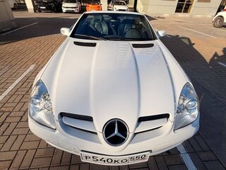 2004 Mercedes-Benz SLK-Класс 200 II (R171), белый, 1650000 рублей, вид 3